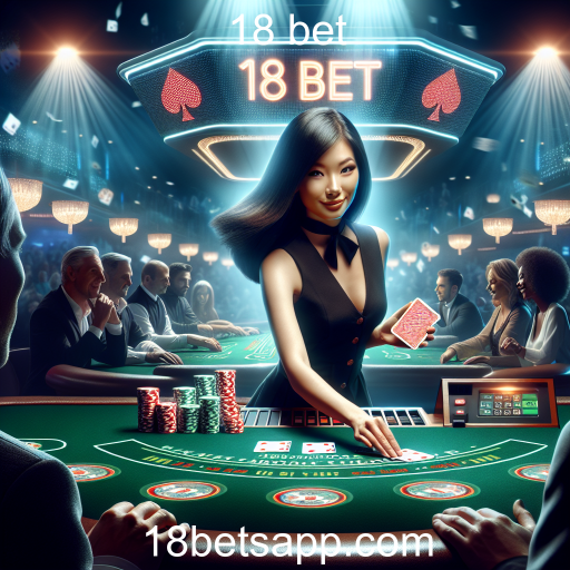 A Emoção do Cassino Ao Vivo na 18 Bet